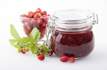 Jam from wild strawberry