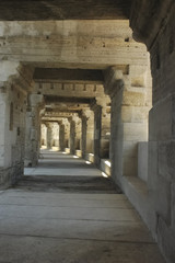 View of the famous Arles amphitheatre