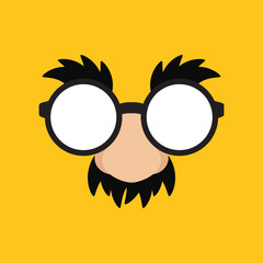 April Fools Day Funny Mask Glasses