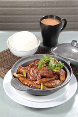 fried beef