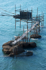 trabucco  a punta aderci