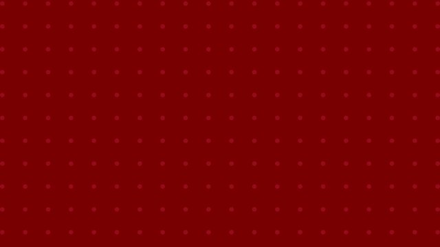 Animated Moving Red Dots Background 