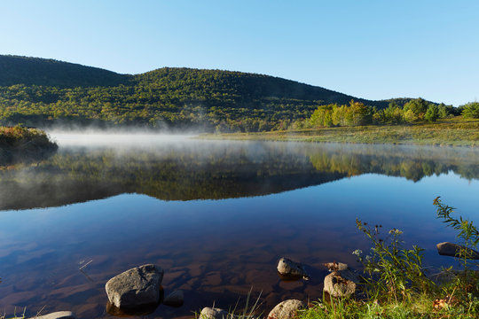 Scenic view,  Colgate Lake Wild Forest, Catskill Park, New York State, USA