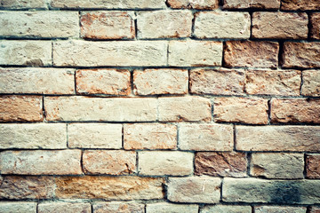 Old red brick wall textures and backgrounds