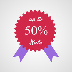 up to 50% sale campaign