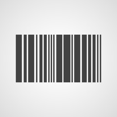 Barcode vector icon
