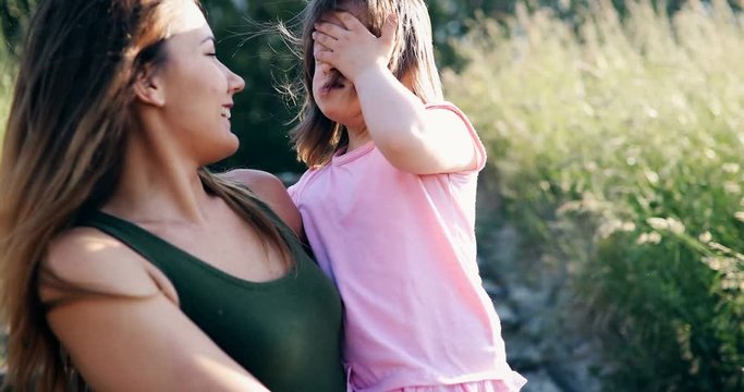Picture of mother and child with special needs