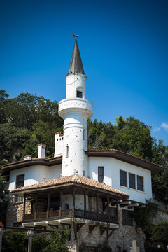 Balchik Palace in the Bulgarian Black Sea town
