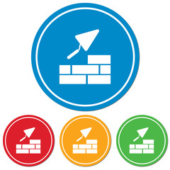 Brick with Trowel Symbol