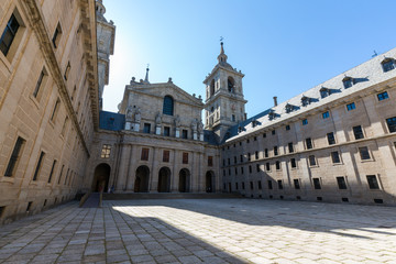 Fototapeta na wymiar San Lorenzo de El Escorial - Spain - Unesco