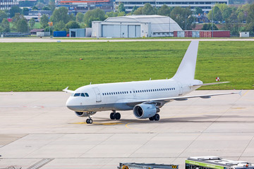 Airplane at ground, airport, Germany