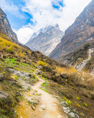 Landscape at Deurali Nepal, Nepal Travel, Road trip to Annapurna Base Camp