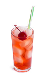 Drink with cherry