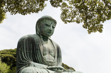 Buddha Figur sitzend in Meditation