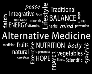 Alternative Medicine Word Cloud