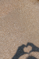 silhouette love sign