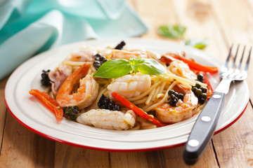 be palatable spicy seafood spaghetti