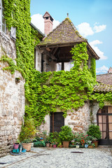 Carennac. Maisons anciennes. Lot. Occitanie