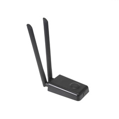 Wi-Fi Wireless Adapter isolated on white background