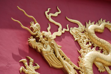 temple wall decoration 