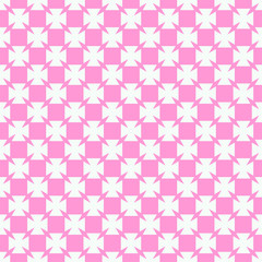 Soft pink geometric pattern