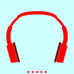 Headphones  it is color icon .