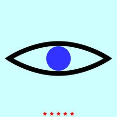 Eye  it is color icon .