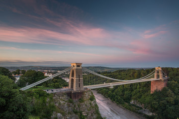 Bristol, Clifton Suspension Bridge and Balloon Fiesta