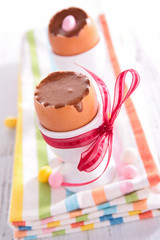 chocolate mousse for easter day