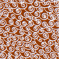 Hand Drawn Abstract  Doodle Illustration. Background. Not seamless