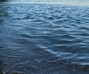 Obraz na płótnie Canvas Wasser Hintergrund mit wellen