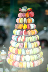 Pyramid of macarons