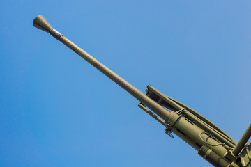 Naklejka premium anti-aircraft gun