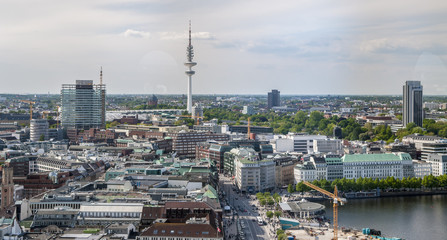 Hamburg von oben © DPHH09
