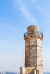 Tomb of the Prophet Samuel, near Jerusalem in Judea Desert,