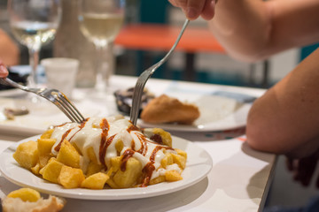 brave fried potatoes