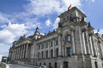 Fototapeta na wymiar Reichstag, Berlin