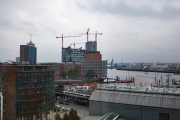 Baustelle Elbphilharmonie 2010
