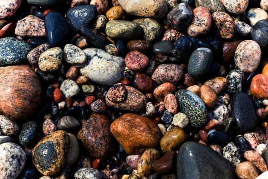Rocks on the beach - Lake Superior