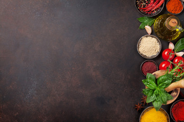 Various spices and herbs