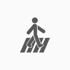 crosswalk icon
