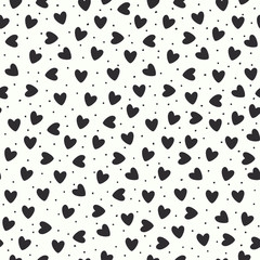 seamless pattern with hearts