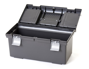 Toolbox, isolated object photo, white background