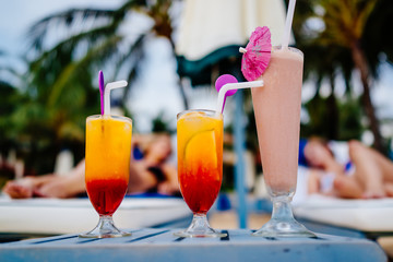 Cocktail on the beach