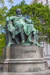 Statue Of Goethe In Vienna