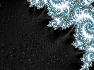 Beautiful Fractal for the explanation of sea. Beautiful, educational interpretation geometry "Mandelbrot set". Suitable for presentations in schools and universities.