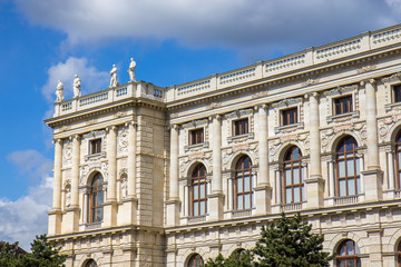Fototapeta na wymiar Vienna natural history museum building