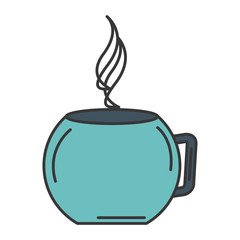 coffee cup isolated icon vector illustration design