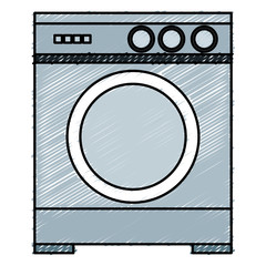 wash machine isolated icon vector illustration design