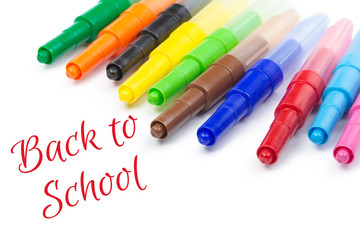 Education: Pile of School Supplies